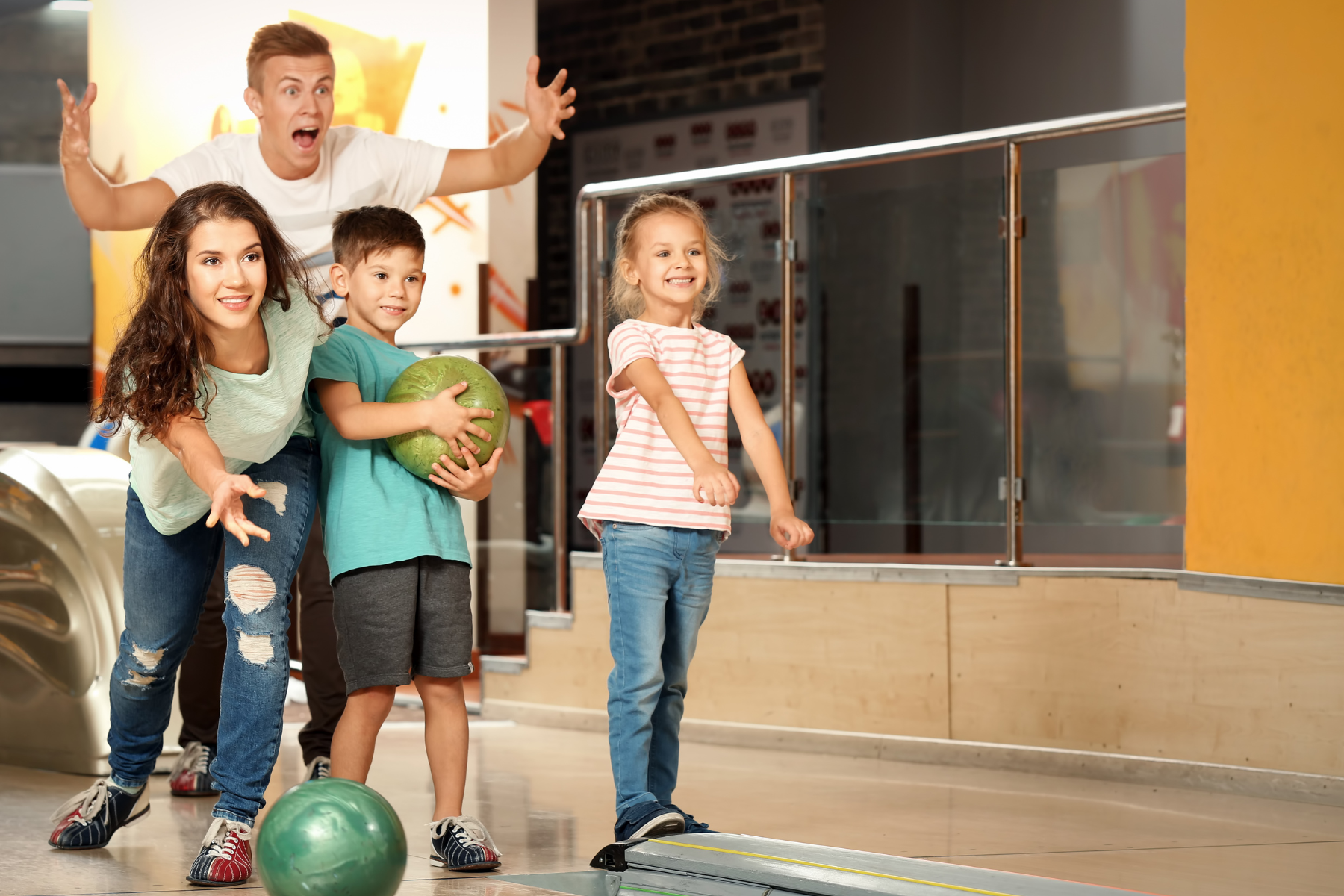 family bowling