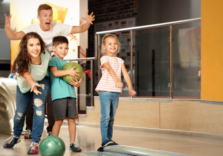 family bowling